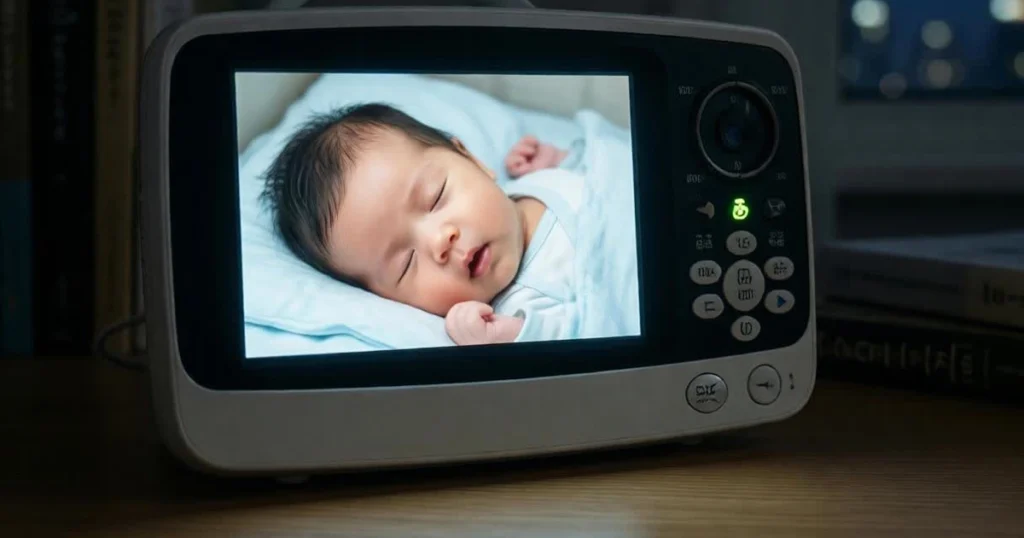 signs baby monitor hacked